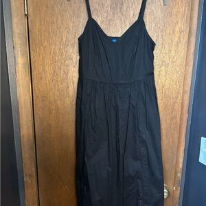 Black Sleeveless Maxi Dress